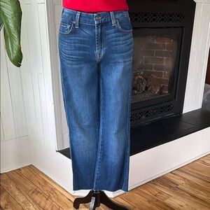 7 For All Mankind Midrise Cropped Jeans